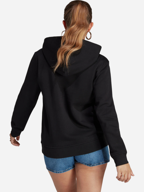 Худі оверсайз жіноче Adidas Adicolor Essentials Fleece Hoodie IA6420 S Чорне (4066752018225) - зображення 2