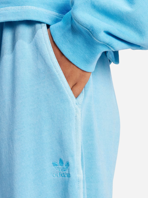 Спортивні штани жіночі adidas Essentials+ IR6014 S Блакитне (4066766034266) - зображення 4