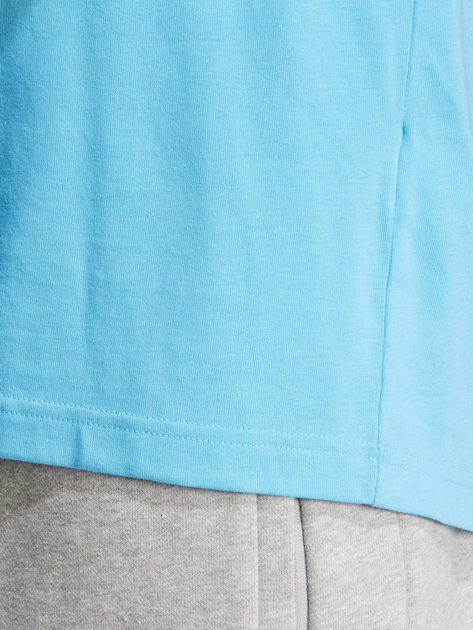 T-shirt męski bawełniany adidas Adicolor Trefoil IR7980 M Niebieski (4066759626812) - obraz 5