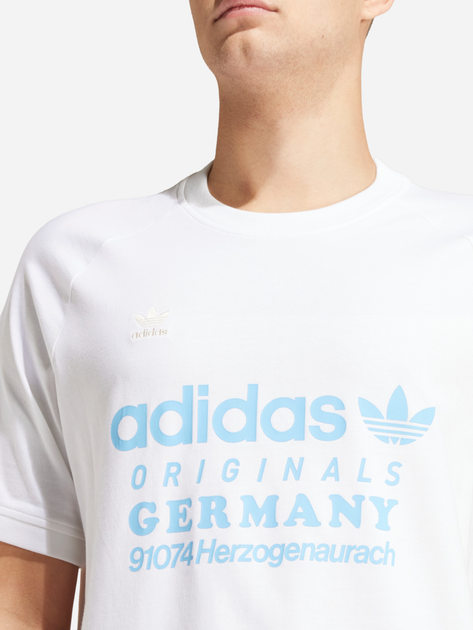 Футболка бавовняна чоловіча adidas Retro Graphic Originals IR9634 S Біла (4066757831003) - зображення 4