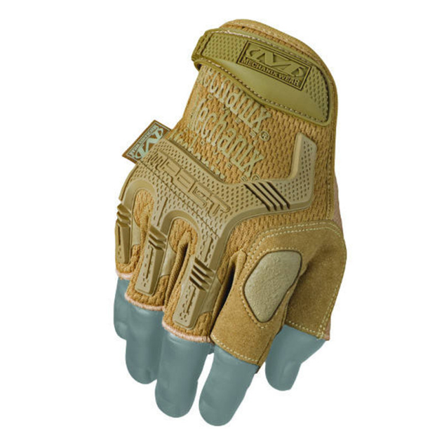 Рукавиці тактичні M-Pact Fingerless Coyote MD розмір (LG) MECHANIX - изображение 1