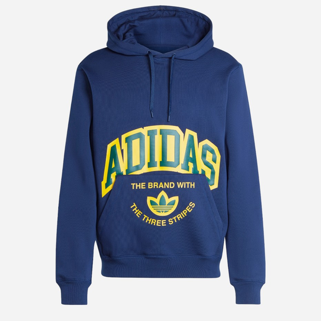 Bluza męska z kapturem oversize adidas VRCT Originals IS0235 L Granatowa (4066759476592) - obraz 6