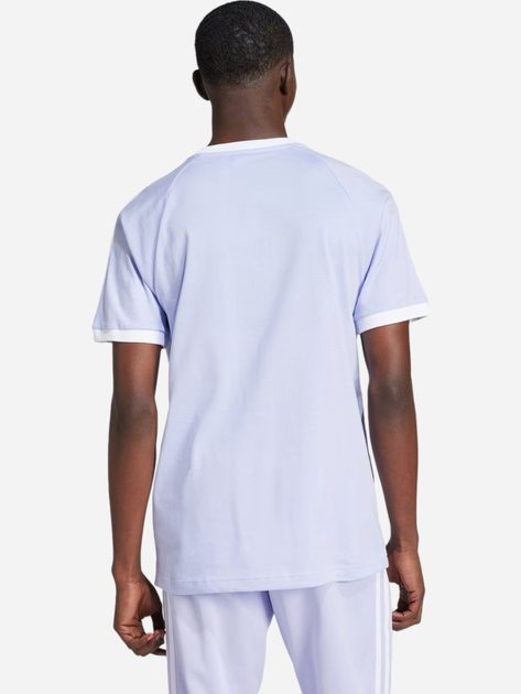 T-shirt męski bawełniany adidas Adicolor Classics IS0614 L Lawendowa (4066759680524) - obraz 2