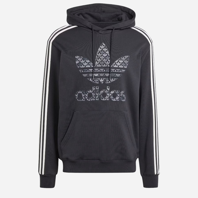 Худі оверсайз чоловіче adidas Classic Mono Graphic IS2933 L Чорне (4066759468993) - зображення 6