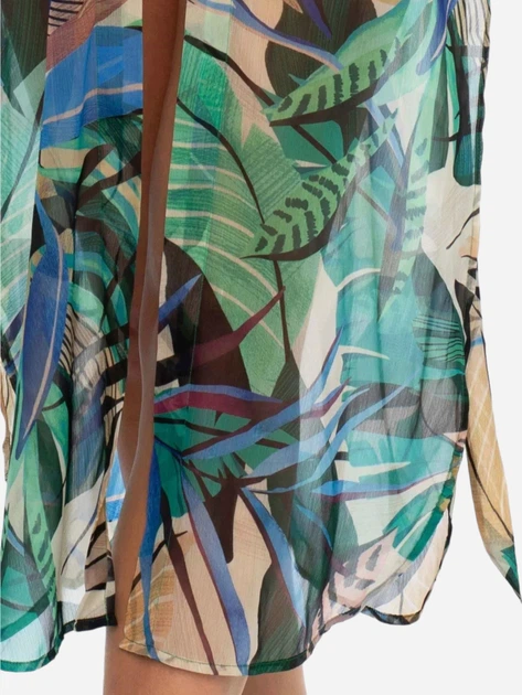 Tunika plażowa damska Esotiq 41694-77X S-M Wielobarwna (5903972283561) - obraz 5