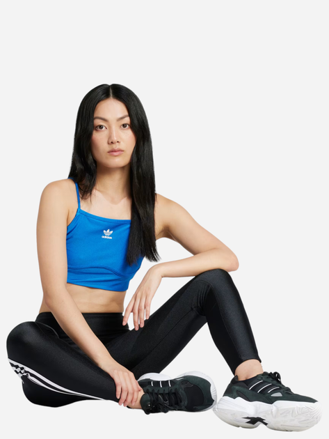 Спортивні легінси високі жіночі adidas 3-Stripes IU2522 M Чорні (4067886288454) - зображення 3