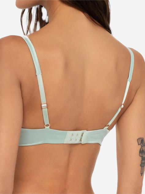 Biustonosz damski z fiszbinami Push-up Esotiq 41349-65X 65G Zielony (5903972251454) - obraz 4
