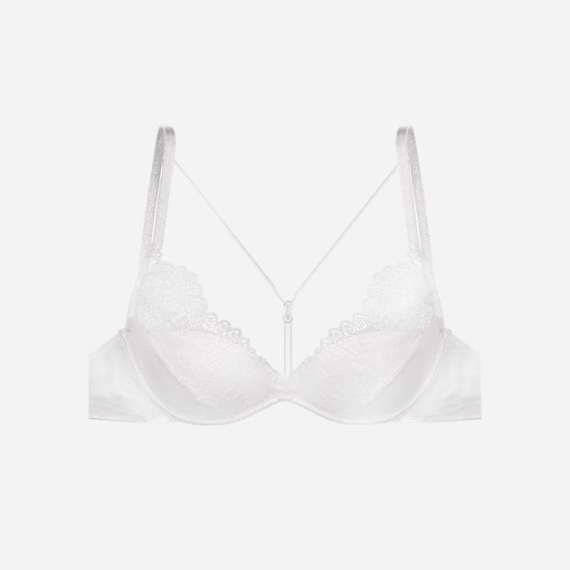 Biustonosz damski Push-up z koronką Esotiq 41384-01X 65D Kremowy (5903972275467) - obraz 5