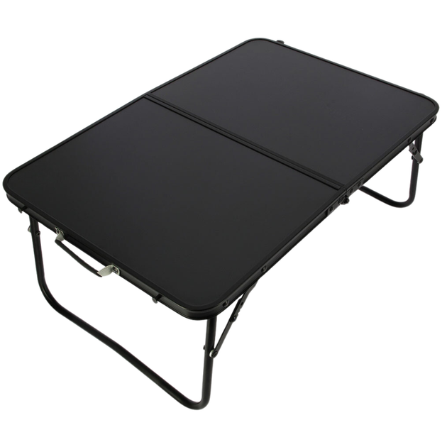 Стіл туристичний Chomik Garden Line HOLMEN 60 x 40 x 26,5 см - чорний - изображение 4