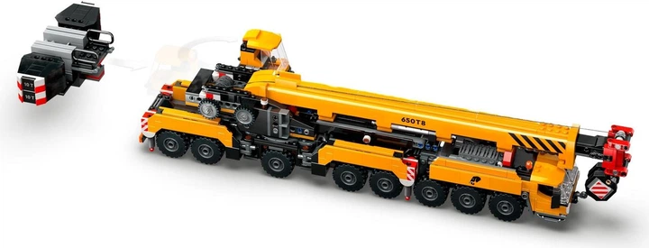 Конструктор Lego City Жовтий мобільний будівельний кран 60409