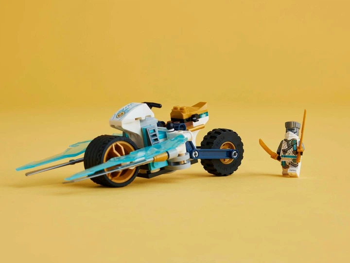 Конструктор Lego Ninjago Ледяной мотоцикл Зейна 71816 – игрушки с