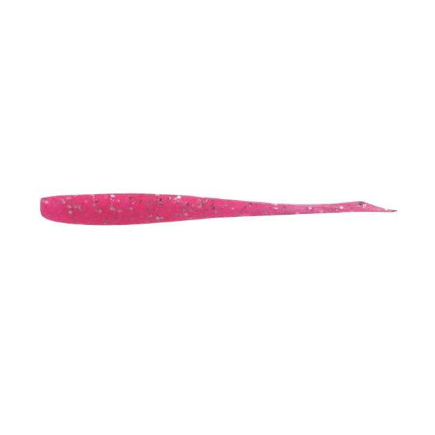 Силікон Jackall Kibikibina-Go 2" (10шт) Glow Pink Silver Flake - Фото 1 Силікон Jackall Kibikibina-Go 2" (10шт) Glow Pink Silver Flake - зображення 1