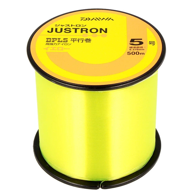 Леска Daiwa Justron DPLS 500м Yellow 0.260мм - Фото 1 Леска Daiwa Justron DPLS 500м Yellow 0.260мм - изображение 1