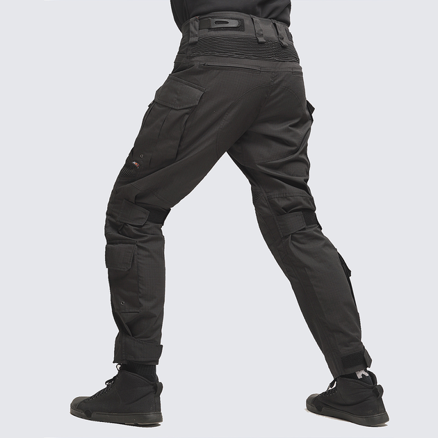 Тактичні штани UATAC Gen 5.6 Black з наколінниками S - изображение 2