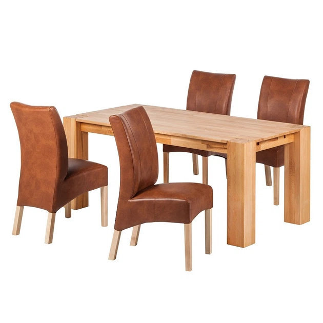 Стол обеденный в гостиную, кухню ST013 180x90 дерево бук Mobler - изображение 2