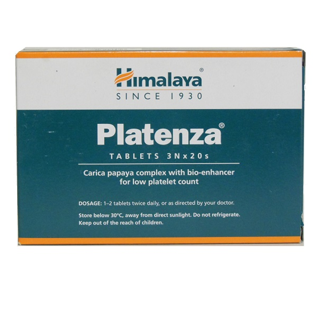 Комплекс для профилактики работы почек Himalaya Platenza Tablets 60 Tabs - изображение 1