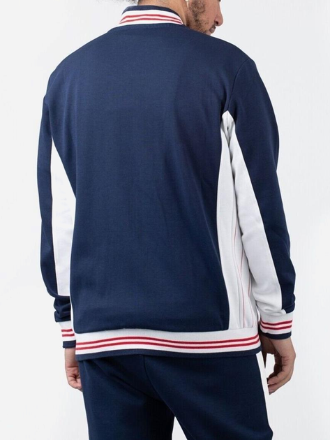 Bluza męska rozpinana streetwear z kołnierzykiem Fila FAM0217-53068 XL Niebieska (4064556275967) - obraz 2