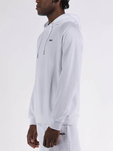 Bluza męska z kapturem elegancka Fila FAM0341-10001 M Biała (4064556476678) - obraz 3