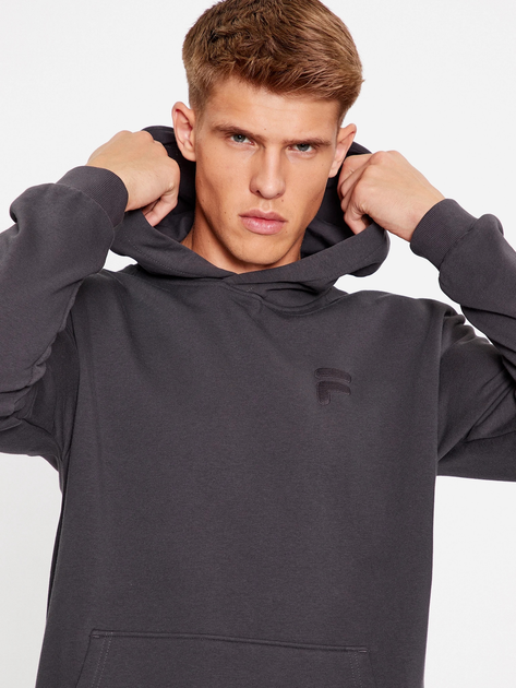 Худі чоловіче Fila FAM0485-80044 XL Сіре (4064556523396) - зображення 4