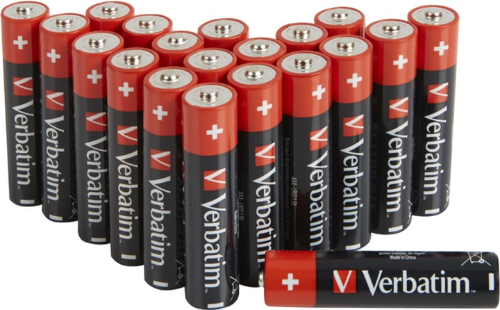 Батарейки Verbatim Premium AAA (LR03) 20 шт. Alkaline (23942498766) - зображення 3