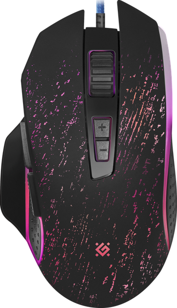 Mysz Defender Syberia GM-680L RGB USB Czarny (4714033526807) - obraz 3