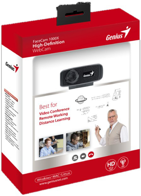 Kamera internetowa Genius FaceCam 1000X HD (32200003400) - obraz 3
