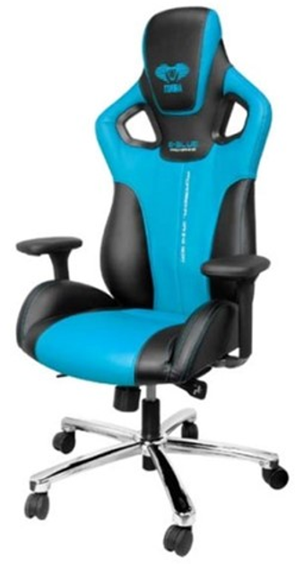 Крісло ігрове E-Blue Cobra Blue (EEC303BLAA-IA) - зображення 1