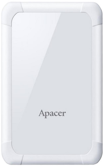 Жорсткий диск Apacer AC532 1TB 5400rpm 8MB AP1TBAC532W-1 2.5" USB 3.1 External White - зображення 1