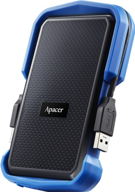 Dysk twardy Apacer AC631 1TB 5400rpm 8MB AP1TBAC631U-1 2.5" USB 3.1 External Blue - obraz 2