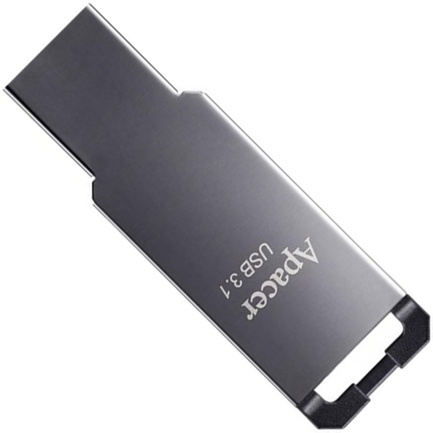 Pendrive Apacer AH360 32GB USB 3.1 Popiołowy (AP32GAH360A-1) - obraz 1