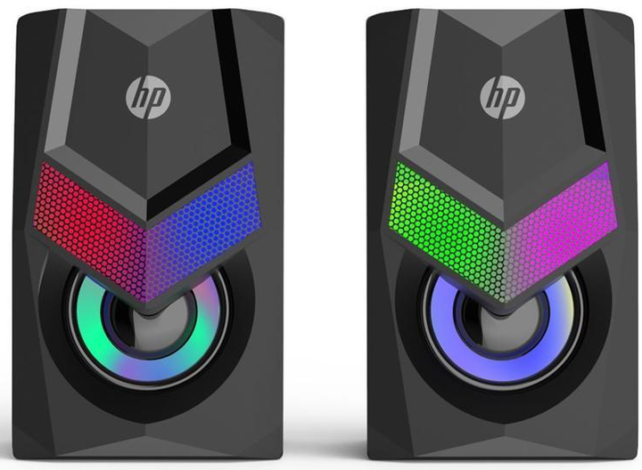 System dźwiękowy HP DHE-6000 LED RGB Czarny - obraz 3