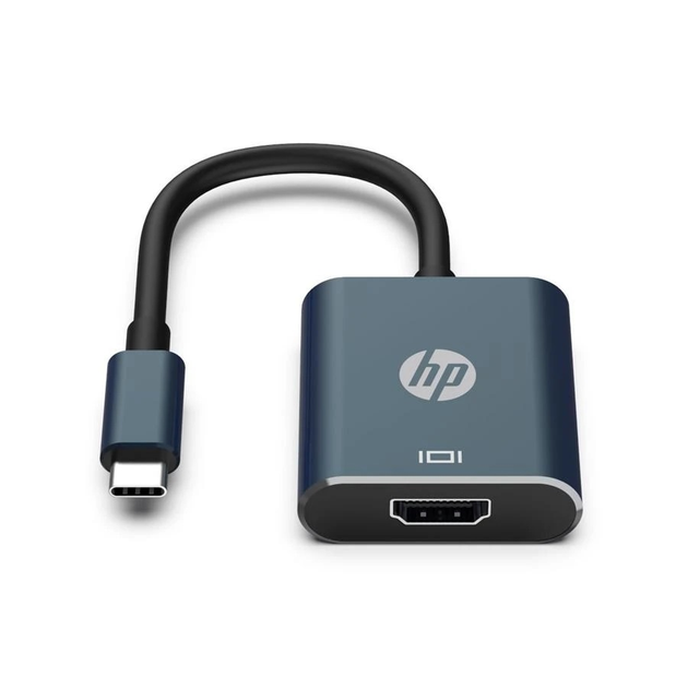 Adapter HP USB3.1 Type-C — HDMI (F) 0,2 m czarny (DHC-CT202) - obraz 2