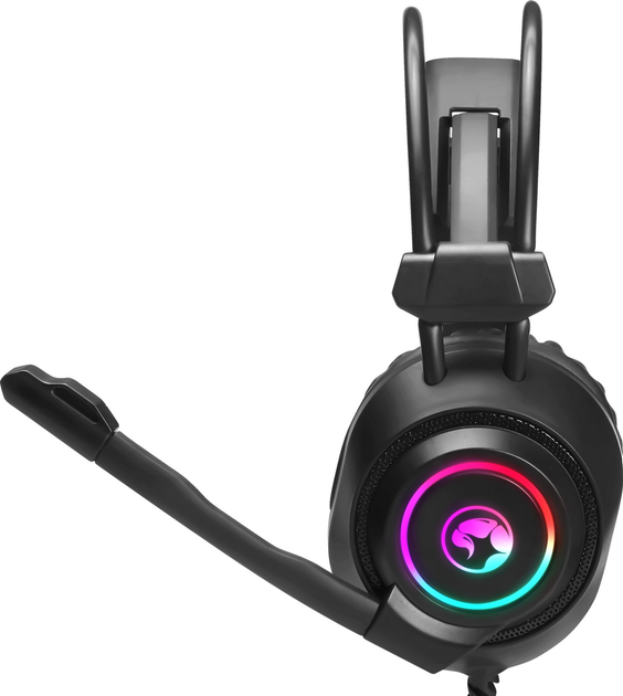 Słuchawki Marvo HG9056 Multi-LED 7.1 Czarny (HG9056.MRV) - obraz 3