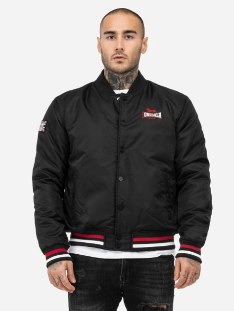 Бомбер мужской Lonsdale Orkney 117578-1499 2XL Черный (4255581521383 ...