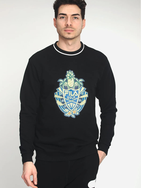 Світшот чоловічий Fila FAM0368-80010 L Чорний від Rozetka на платформі USKIDKA Акція на Світшот чоловічий Fila FAM0368-80010 L Чорний від Rozetka