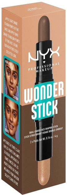 Олівець для контурування обличчя NYX Professional Makeup 05 Medium Tan 2 x 4 г (0800897100056) - зображення 1