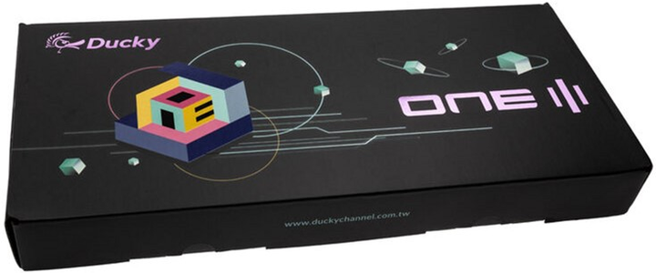 Klawiatura przewodowa Ducky One 3 TKL Gateron Baby Kangaroo USB Aura Black (100043034) - obraz 10