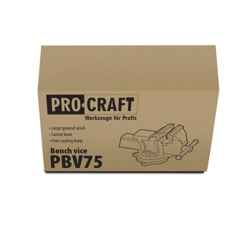 Тиски слесарные Procraft PBV75 - Фото 6 Тиски слесарные Procraft PBV75 - изображение 6