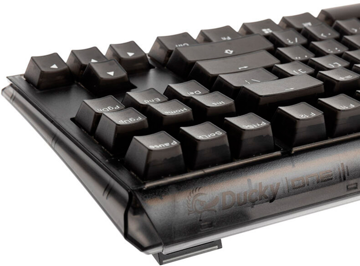 Klawiatura przewodowa Ducky One 3 TKL RGB LED MX Blue USB Aura Black (100043029) - obraz 6