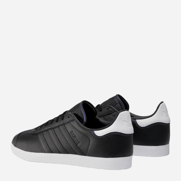 Sneakersy męskie skórzane do kostki adidas Originals Gazelle FU9667 42 (UK 8) Czarne (4062059843041) - obraz 5