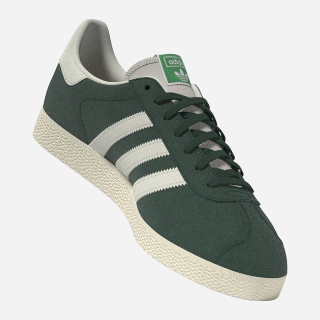 Sneakersy męskie zamszowe do kostki adidas Originals Gazelle GY7338 43 (UK 10) Zielone (4066748511808) - obraz 8