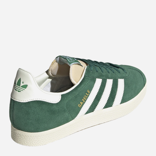 Чоловічі кеди низькі adidas Originals Gazelle GY7338 43 (UK 10) Зелені (4066748511808) - зображення 4