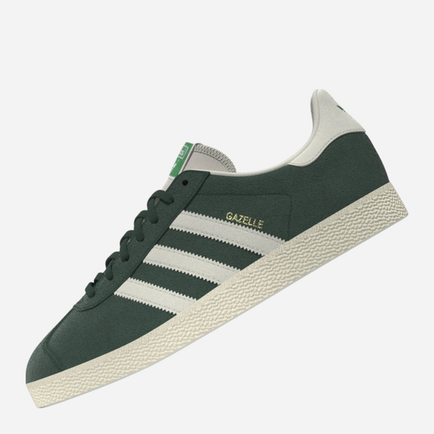 Чоловічі кеди низькі adidas Originals Gazelle GY7338 43 (UK 10) Зелені (4066748511808) - зображення 11