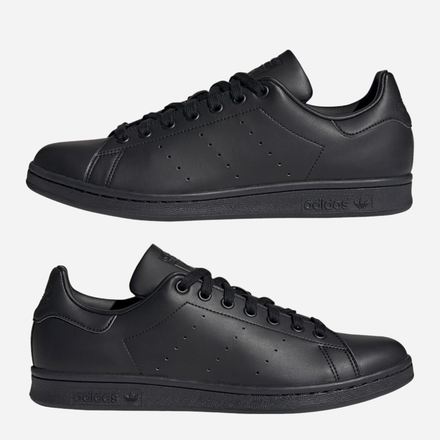 Sneakersy męskie adidas Originals Stan Smith FX5499 45.5 Czarne (4064037425584) - obraz 5