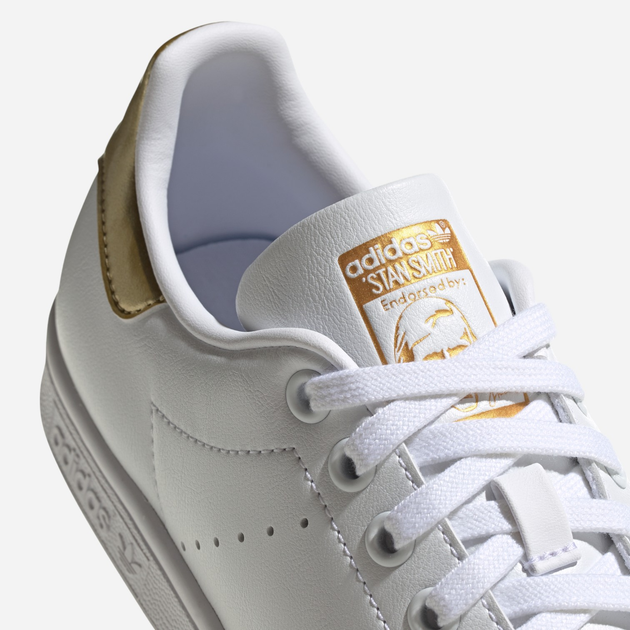 Жіночі кеди низькі adidas Originals Stan Smith G58184 38 (5UK) Білі (4064044451477) - зображення 8