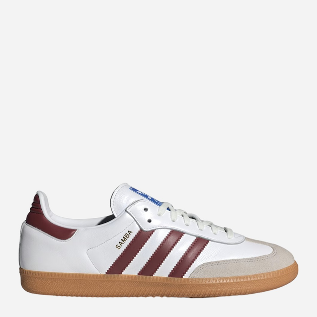 Чоловічі кеди низькі Adidas Samba OG IF3813 45.5 Білі (4066759170872) - зображення 1