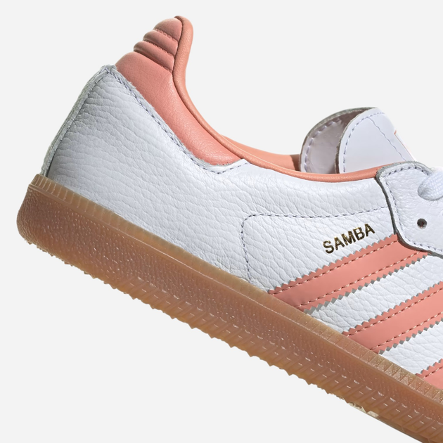 Жіночі кеди низькі adidas Originals Samba OG IG5932 35.5 (3UK) Білі (4066762355648) - зображення 9