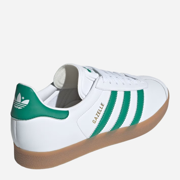 Sneakersy męskie z eko skóry adidas Originals Gazelle IH2216 46 (11UK) Białe (4067889263519) - obraz 4