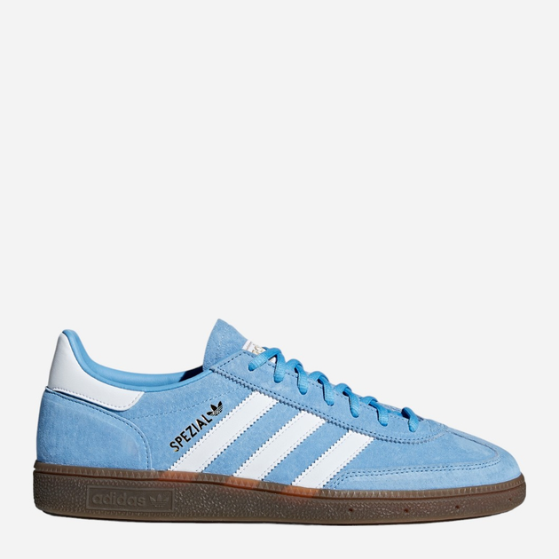 Акція на Чоловічі кеди низькі adidas Originals Handball Spezial BD7632 44.5 Блакитні від Rozetka