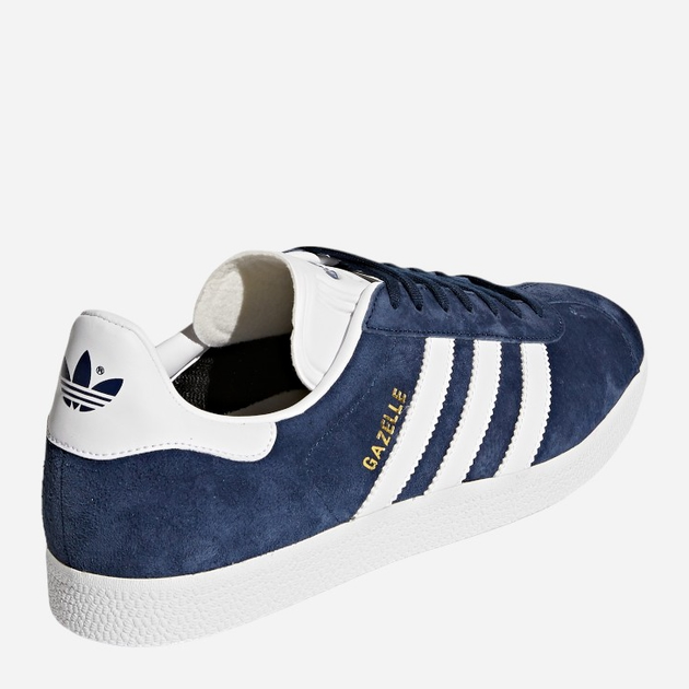 Sneakersy męskie zamszowe adidas Originals Gazelle BB5478 (7.5UK) 41.5 Granatowe (4056566319090) - obraz 4